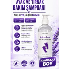 Ayak ve Tırnak, Kaşıntı, Mantar ve Koku Için Ayak Bakım Şampuanı 250 ml