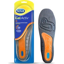 Scholl Gel Aktiv Tabanlık Erkek İş İçin Darbe Emici Konforlu Tabanlık 1 Adet