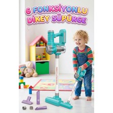 Farbu Oyuncak Pilli 6 Farklı Fonksiyonlu Dikey Oyuncak Süpürge