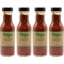 Raya Organik Organik Acı Ketçap 4’lü Set (300 G x 4)