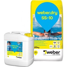 Weber Weber.dry SS-10 Set (20+10KG) Elastik Çimento Esaslı Su Yalıtım Malzemesi Yüksek Performans