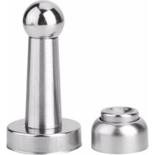 Nrcpro NRC Mıknatıslı Kapı Tamponu 8 Cm Metal Malzeme ile Zemine Uygulanabilir Şık Tasarım