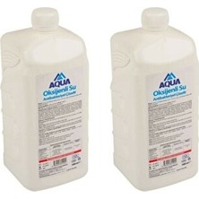 Aqua Oksijenli Su 1 Lt x 2 Adet