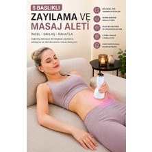 TB Karın, Bacak, Kollar İçin Masaj Cihazı, Cilt Sıkılaştırıcı, Yağ Yakma, Vücut Toparlayıcı, Selülit Giderici, Ergonomik Profesyonel Masaj Cihazı