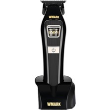 Wmark Ng-Vt1 Siyah Profesyonel Detail Trimmer | 7200 Rpm Bldc Motor, 440C Bıçak, 210 Dk Kablosuz Kullanım