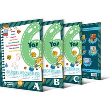 Curious & Genius Pat Yayınları Bb Geliştirme Aktivite Seti 6 Yaş (A-B-C) Ciltli Dikkat & Zeka Geliştirme Kitapları