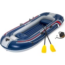 Bestway Hydro Force Treck X3 3+1 Kişilik Bot 307 x 126 x 39 cm Yetişkinler İçin Güvenli Kullanım 61110