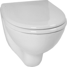 VitrA Arkitekt Asma Klozet 5959L003-0850 + Nuvoplast Soft Kapak Yavaş Kapanan Özellikli