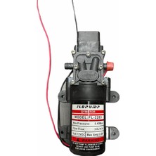Flopump 12 Volt Akülü Su Aktarma ve İlaçlama Motoru Pompası 3.1 LT/Dakika Basınç ile Güçlü Performans