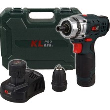 KL Pro  Klnm1020 10.8Volt/2.0Ah Li-İon Çift Akülü Profesyonel Vidalama