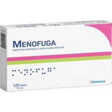 Avicenna Menofuga 120 Tablet Türkiye Menşeli Takviye Edici Gıda İçeriği: Cimicifuga Racemosa ve Achillea Millefolium