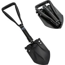 Rox Camping 0107 Katlanır Kürek 58 cm Dayanıklı Metal Yapı ile Çok Fonksiyonlu Kamp Küreği