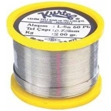Kurtel 200 Gram 0,75Mm Yüksek Performans Lehim Teli A-Kalite Yerli İmalat