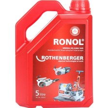 Rothenberger Ronol® Diş Açma Yağı 5 Litre Paslanmaz Çelik İçin Özel Formül