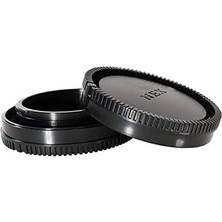 Nex Body ve Lens Arka Kapağı, Nex Vee Mount Ile Uyumlu Body Kapağı ve Lens Arka Kapağı