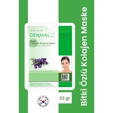 DERMAL Yatıştırıcı, Nemlendirici Bitki Özlü Kolajen Maske 23 gr