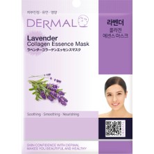Dermal  Pürüzsüzleştirici, Besleyici Lavanta Özlü Kolajen Maske 23 gr