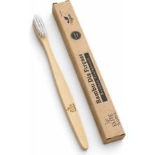 The Elite Home %100 Doğal Bambu Diş Fırçası  / BPA İçermez / Orta Sertlik/ Çevre Dostu/ Yetişkin Boy