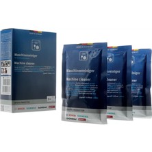 Bosch Siemens Bulaşık Makineleri İçin Mavi Makine Temizleyici 3×45 Gram Etkili Temizlik