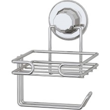 Tekno-tel Teknotel Krom Vakumlu Yedekli Tuvalet Kağıtlık  Modern Stil ve Kolay Temizlik İçin DM275