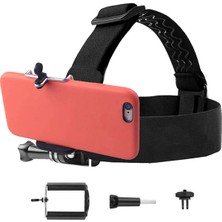 Gplus GP6024PV Cep Telefonu Uyumlu Kafa Bandı Vlog Video Çekim Seti Phone Holder Head Strap