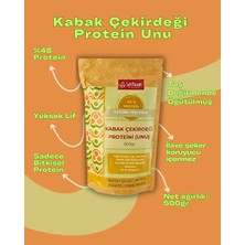 SaltYaşam 500 GR Kabak Çekirdeği Proteini Unu, Taş Değirmende Öğütülmüş, Alerjen Uyarısı: Kabak Çekirdeği