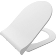 Kale Idea 2.0 Ultra Slim Beyaz Klozet Kapağı Yavaş Kapanan Modern Tasarım Duroplast 310200700032
