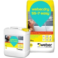 Weber Dry Easy SS-7 Set Su Yalıtım İzolasyon Gri Renkli Polimer Emülsiyon Malzeme