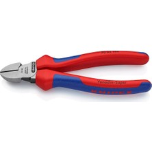 Knipex 7002160 Yan Keski 160 mm Vanadin Süper Malzeme ile Uzun Ömürlü Profesyonel Kalite