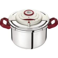 Tefal P44107 Clipso+ Precision 6 lt Düdüklü Tencere Paslanmaz Çelik Tekli Kullanım İçin - 1510001273