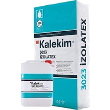 Kalekim 3023 İzolatex 25 kg Sıvı ve Toz Su Yalıtım Malzemesi Gri ve Beyaz Renk Seçenekleri