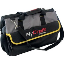 Mycraft 14" Bez Takım Çantası Gri Renkli Dayanıklı Tasarım ve Profesyonel Kullanım İçin