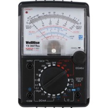 Wellhise YX360 Treb Analog Multimetre Ölçü Aleti Avometre 10-1000 Volt AC DC Ölçüm Mesafesi ile Kaliteli Performans