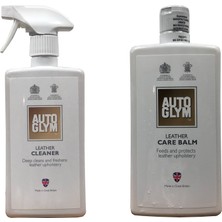 Auto Glym Deri Temizleyici ve Besleyici Oto Koltuk Bakım Seti Premium Kalite ile Etkili Temizlik