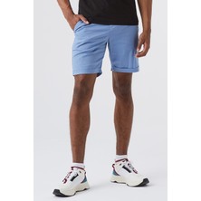 Lacoste Men's Slim Fit Bermuda Shorts Erkek Dar Kesim Bermuda Şort Mavi
