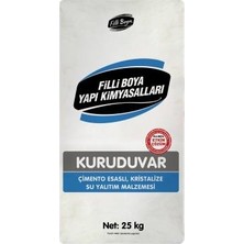 Filli Boya Kuruduvar 25 Kg Yüksek Performanslı Çimento Esaslı Su Yalıtım Malzemesi İç ve Dış Mekan Uyumlu