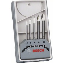Bosch Cyl-9 Fayans Matkap Ucu Seti 5 Parça Uzun Ömürlü Tasarım Metal Materyal ile 2608587169