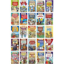 Timaş Yayınları Timaş Eğlenceli Tarih Seti 25 Kitap Set Komisyon Yazarlı Dikkat & Zeka Geliştirme Kitapları 7-12 Yaş