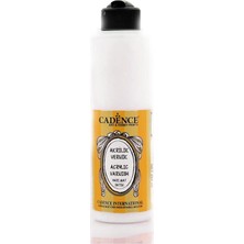 Cadence Yarı Mat Su Bazlı Vernik 250 ml Akrilik Vernik Kalitede Koruma Sağlar
