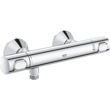 Grohe Grohtherm 500 Termostatik Duş Bataryası Krom Kaplama Duvar Tipi Montaj 34793000