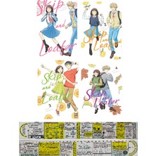 Kayıp Kıta Yayınları Skip And Loafer 1-2-3-4. Ciltler Manga Seti (Manga Ayracı ve Özel Cetvel Hediyeli)