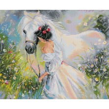 Elegantshop Diamond Dotz 5d Yapışan Boncuk Mozaik Tablo 58*49 cm DQ10.002