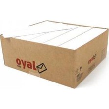 Oyal Yapışkanlı Zarf 105mm x 240mm 500’lü Paket Beyaz Renkli Dayanıklı ve Pratik Kullanım