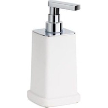 Sıvı Sabunluk Beyaz/krom Renk 195X95X87 mm