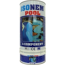 İsonem Havuz Yalıtımı Mavi Renkli Havuz Boyası - Pool Yüksek Kapatıcılık ve Kolay Uygulama