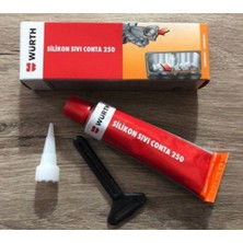 Würth 250 ml Silikon Sıvı Conta Metal Yüzeyler İçin Uzun Süreli Sızdırmazlık ve Esneklik