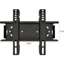 Cendix CX0TVAPR01 Sabit Kilitli Tv Duvar Askı Aparatı 22-42 Inç (30 X11 cm 40 kg Taşıma Kapasite)