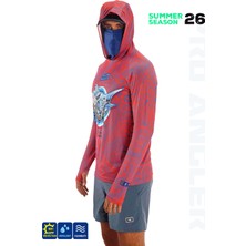 Fujin Rolla S26 Buff Hoodie Swordfish Red (Large)