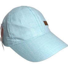 Spteks Kitti 9-15 Yaş Unisex Çocuk Mint Yeşili Renk Arma Figürlü Yazlık Kep Şapka