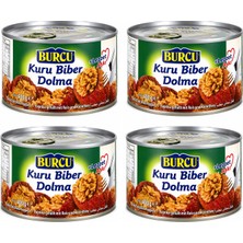 Burcu Kuru Biber Dolma 400 gr x 4 Adet
